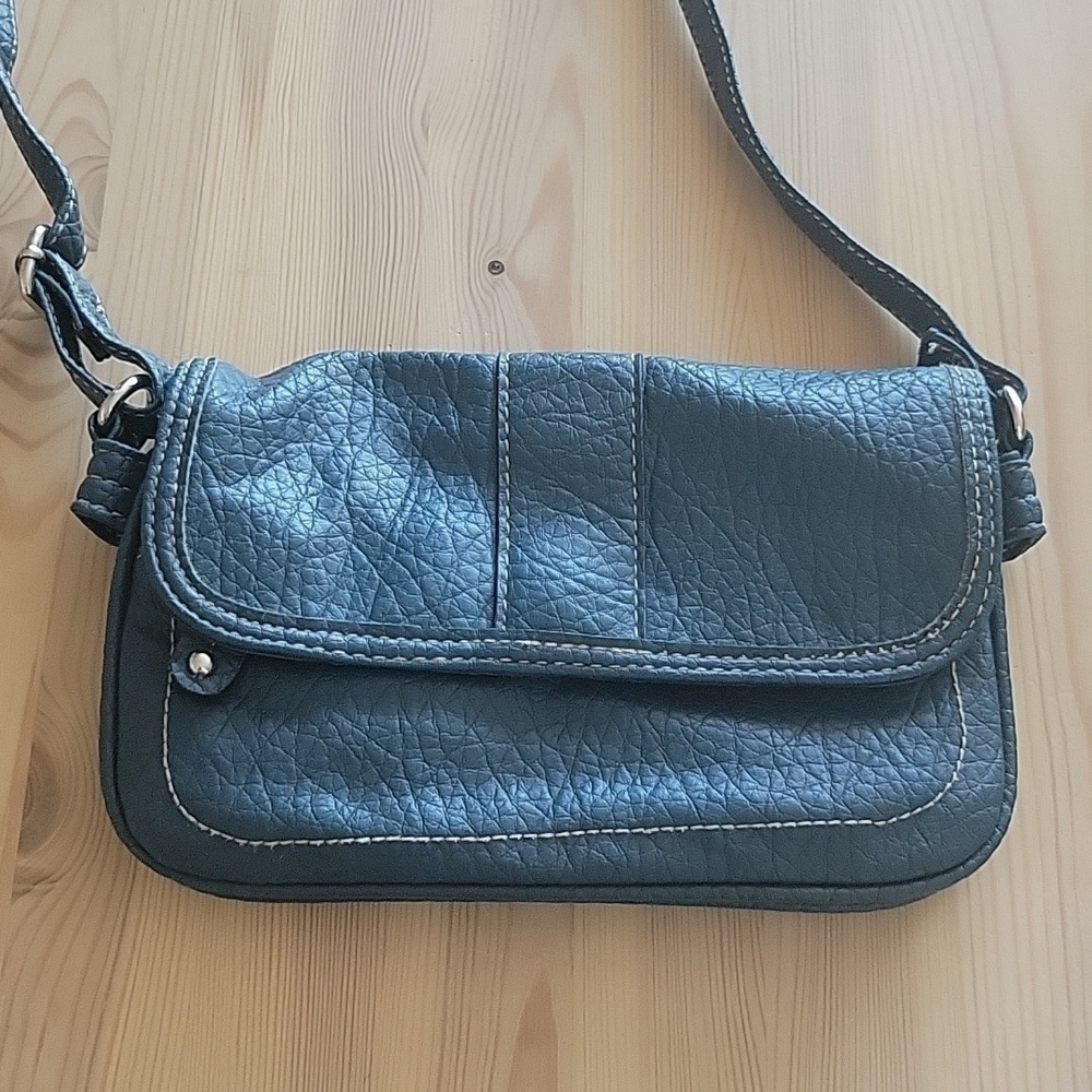 CROSSBODY Purse Pebbled Faux Leather Bag